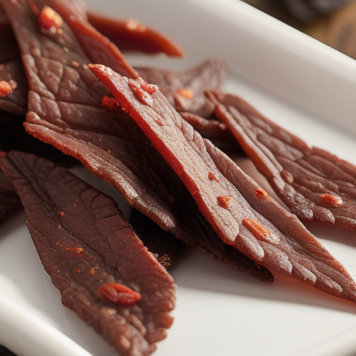 hot and spicy beef jerky