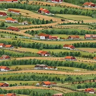 background of a farm