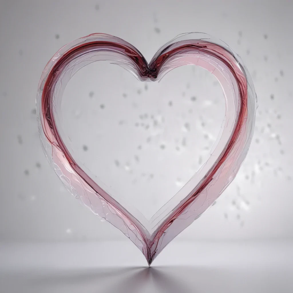 heart outline transparent