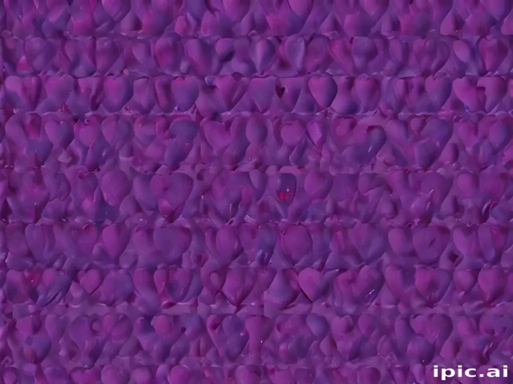 purple heart pattern wallpaper