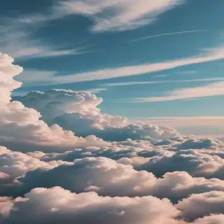 clouds aesthetic