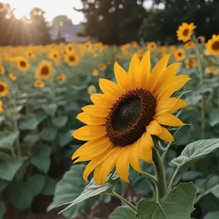 aesthetic sunflower