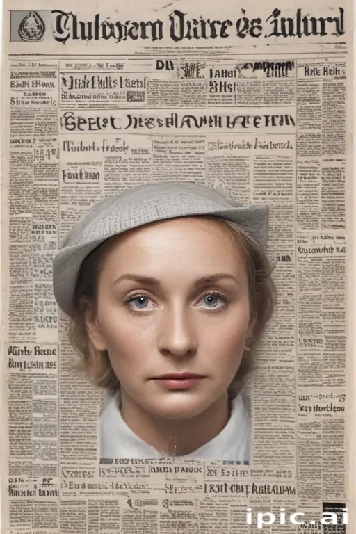 newspaper collage png