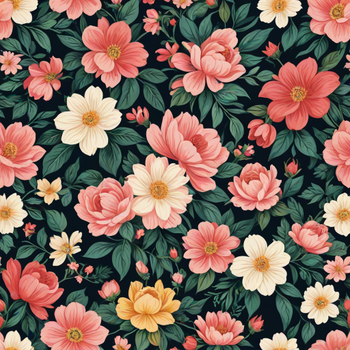 floral phone wallpaper