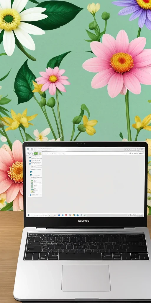 computer desktop wallpaper flowers