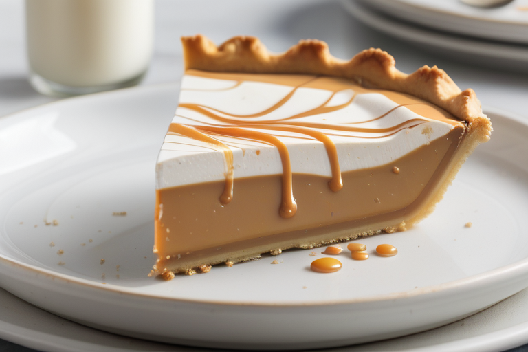 sweetened condensed milk caramel pie