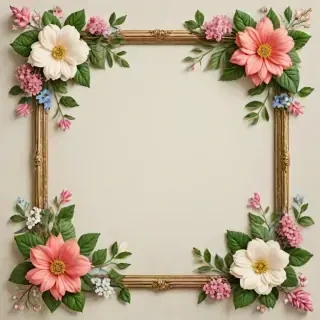 floral frame