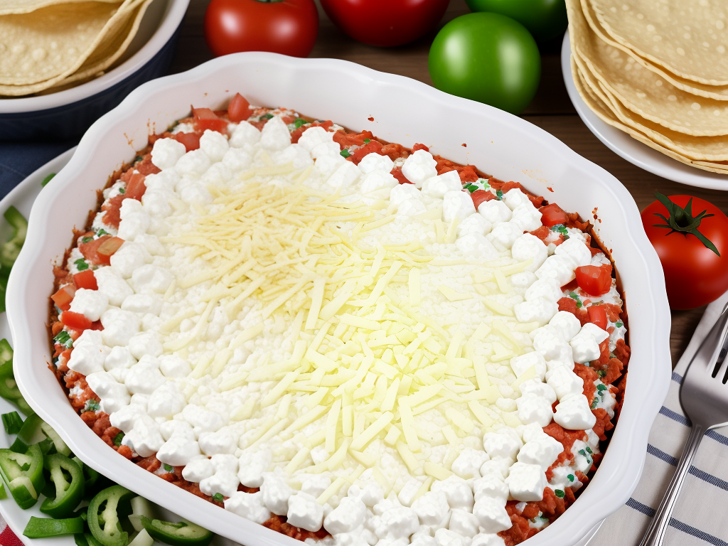taco dip with cottage cheese