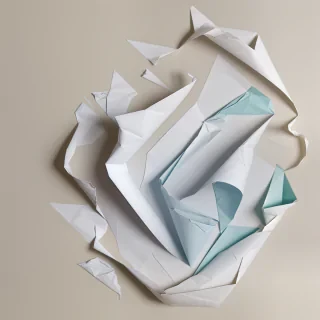 crumpled paper overlay