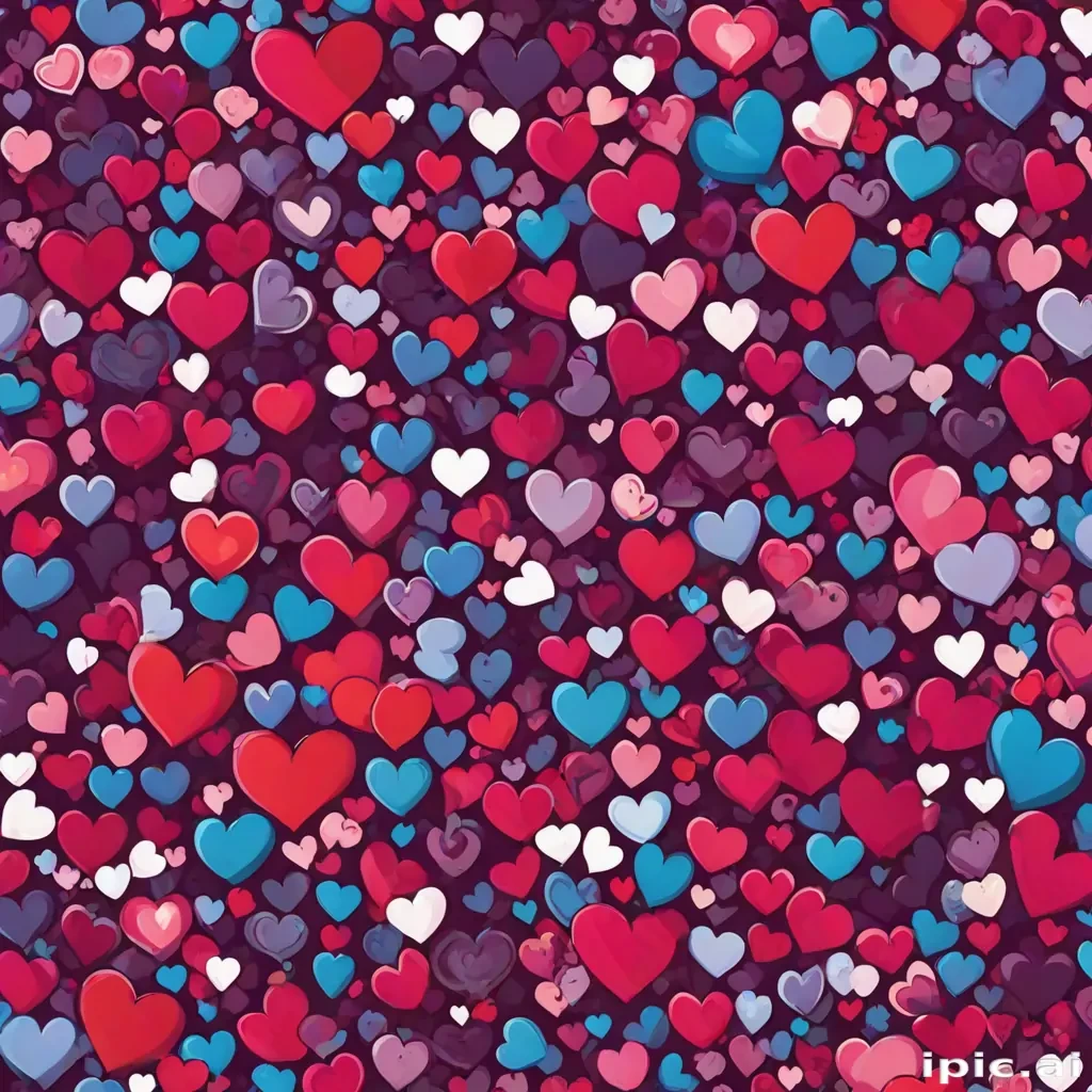 hearts background wallpaper