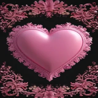 pink heart png