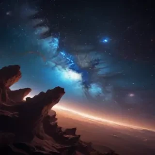 space background iphone