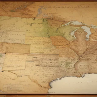 map united states