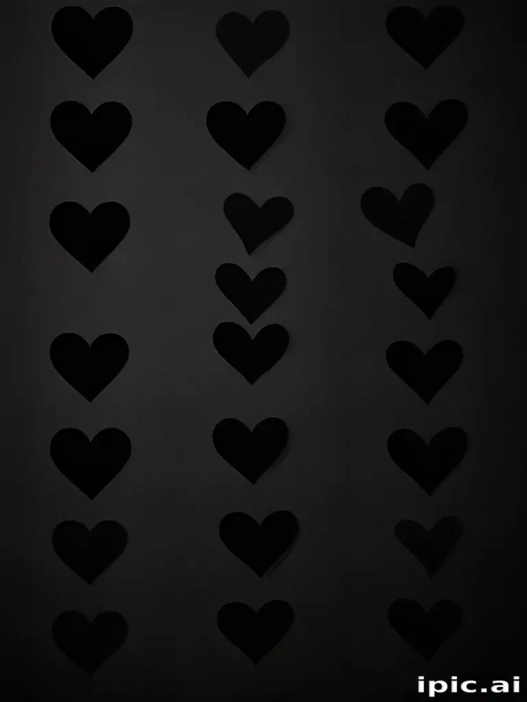 black hearts wallpaper