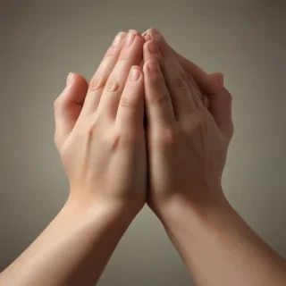 pray hands png