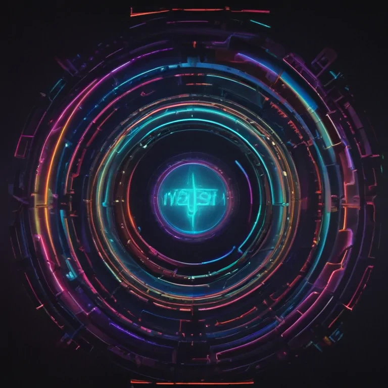 neon back ground