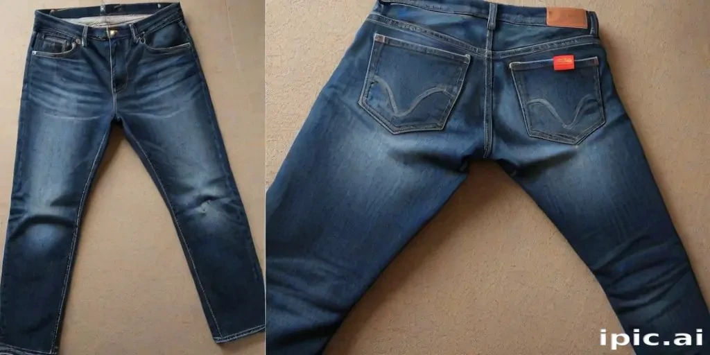 mock up jeans