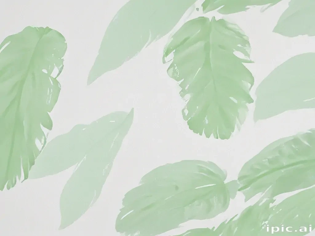 white and green background