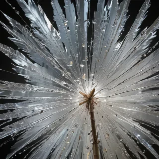 sparkling transparent