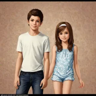 bro and sister wallpaper