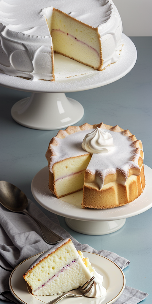 angel food cake mix and pie filling
