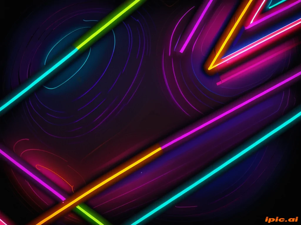 neon colorful background