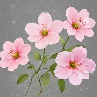 transparent flower background