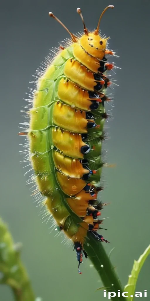 caterpillar to butterfly