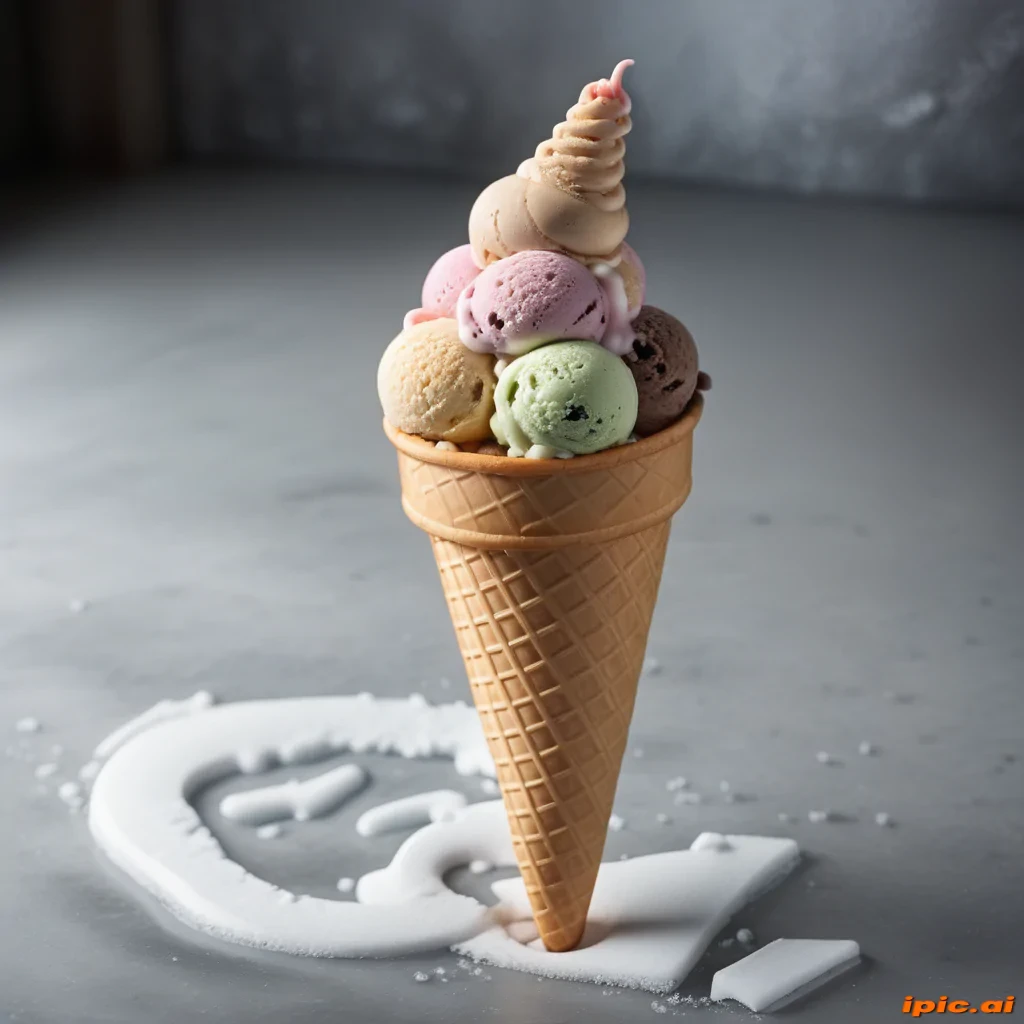 ice cream cone photo