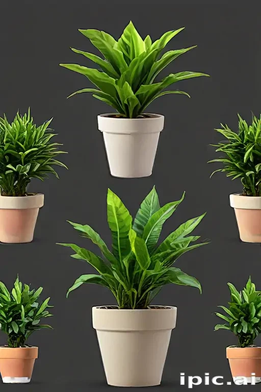 potted plants png