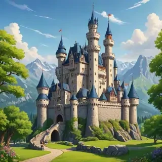 cartoon castel