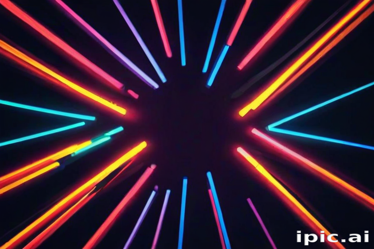 neon back ground