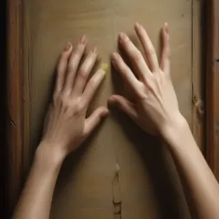 hands reaching