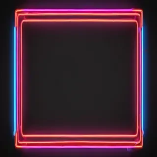 neon frame png