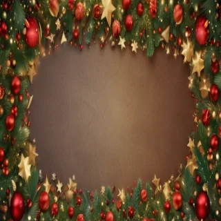 christmas background frame