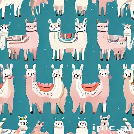 cute llama wallpaper