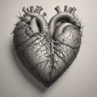 hand drawn heart