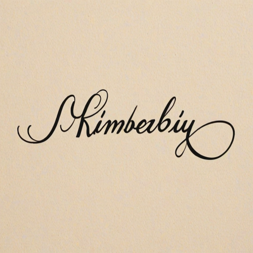 kimberly in cursive
