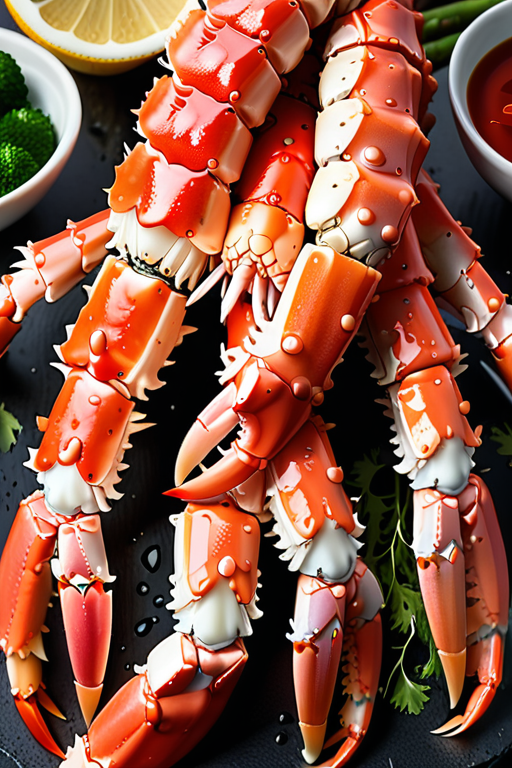 what to serve with king crab legs