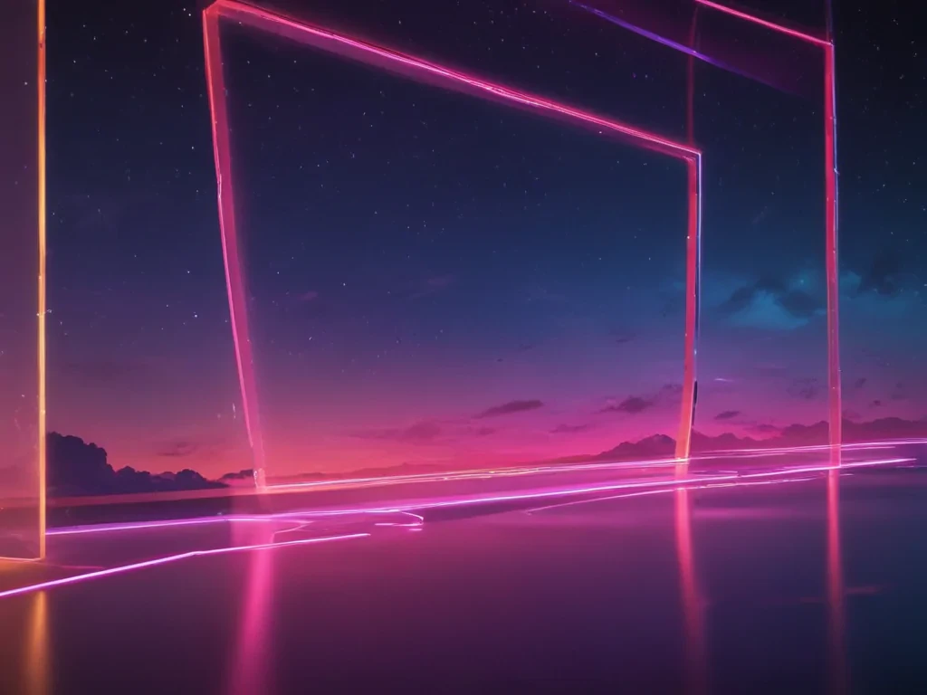neon colored backgrounds