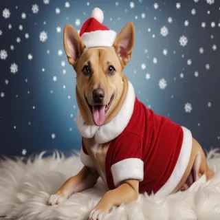 dog christmas photos