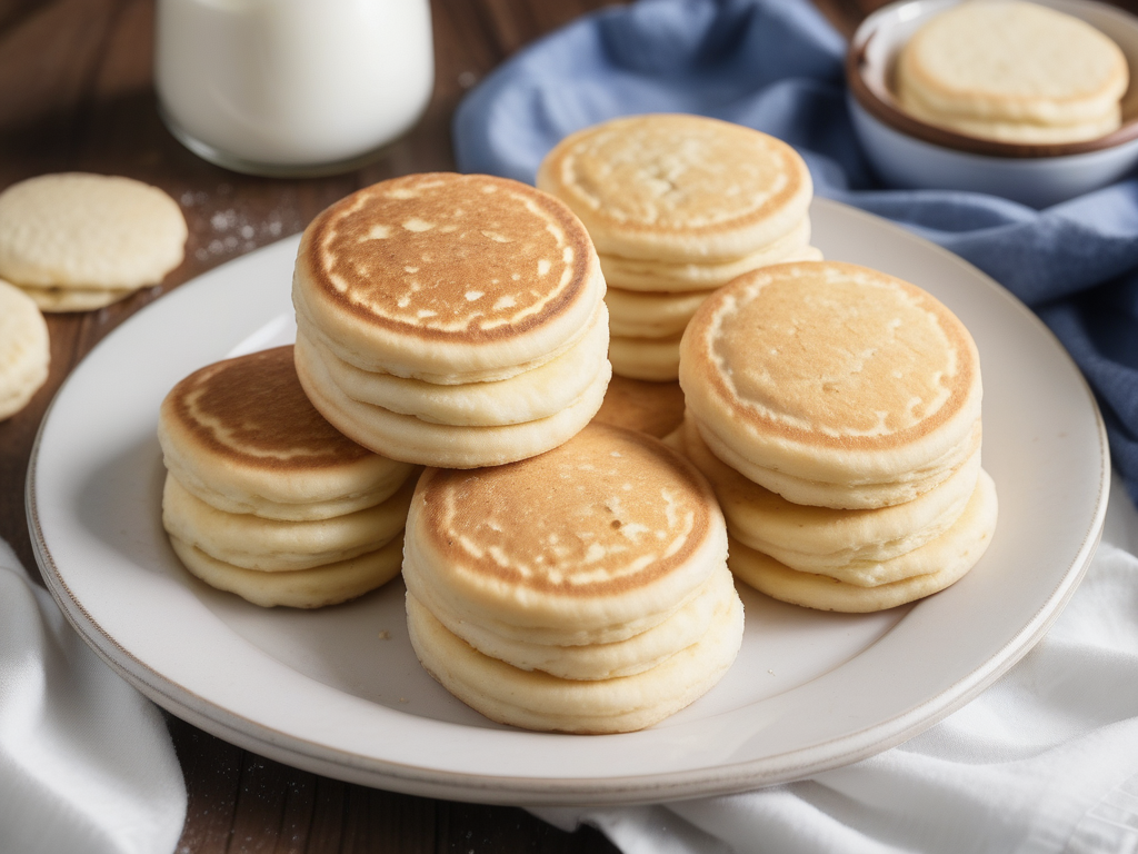 making biscuits with pancake mix