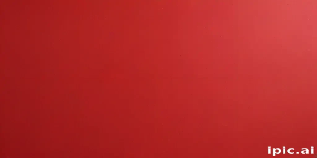 red blank background