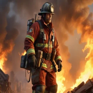 wallpaper fireman