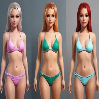 ai girls bikinis