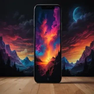iphone black wallpaper 4k
