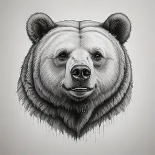 bear drawlings