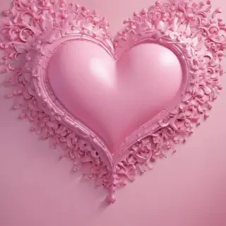 background pink heart
