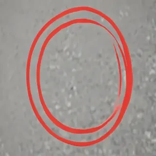 red circle