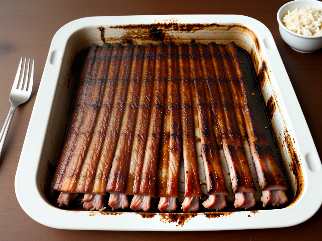 side dish with ribs crossword